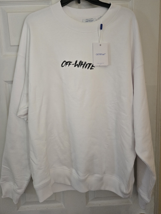 Off-White Other - Off-White Chalk Arrow Skate Crewneck Size XL NWT Authentic Streetwear